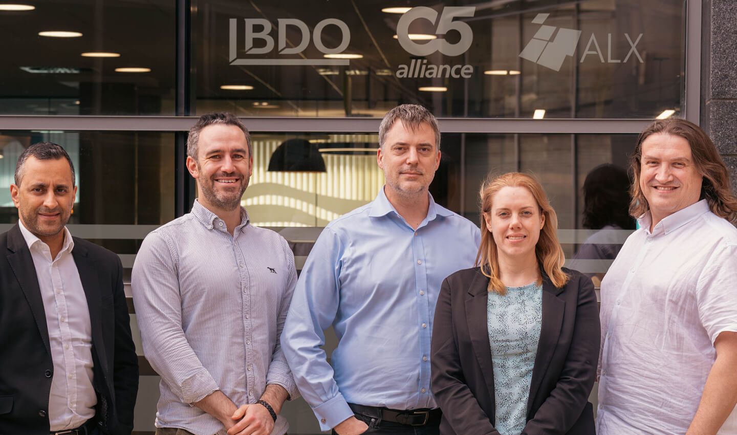 BDO Jersey Advisory Team group photo